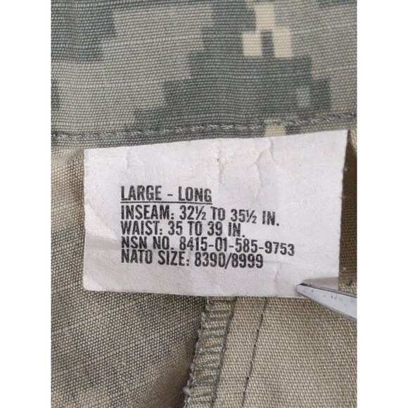 Team Soldier Certified Gear Camo Trouser Army Combat Uniform Pants Size XL - Picture 3 of 14